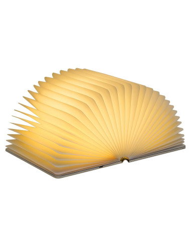 Lámpara de libro LED 3D ciervo recargable USB 21.5 cm