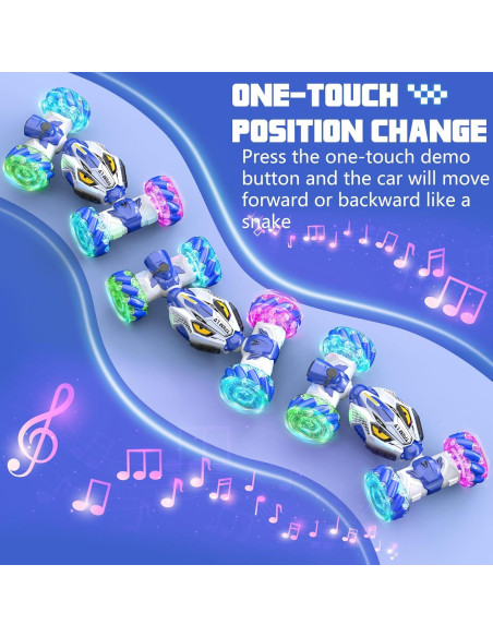 Coche de Acrobacias RC FLUESTON 4WD Detección de Gestos