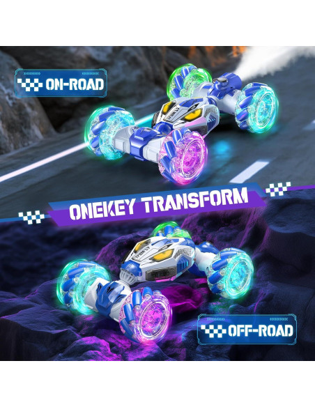 Coche de Acrobacias RC FLUESTON 4WD Detección de Gestos