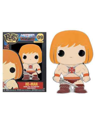 Funko POP Pins He-Man Estándar - Maestros del Universo