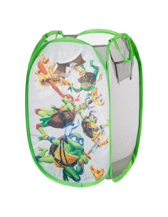 Cesto Pop-Up Tortugas Ninja Idea Nuova 53.3cm - Almacenamiento Ropa y Juguetes