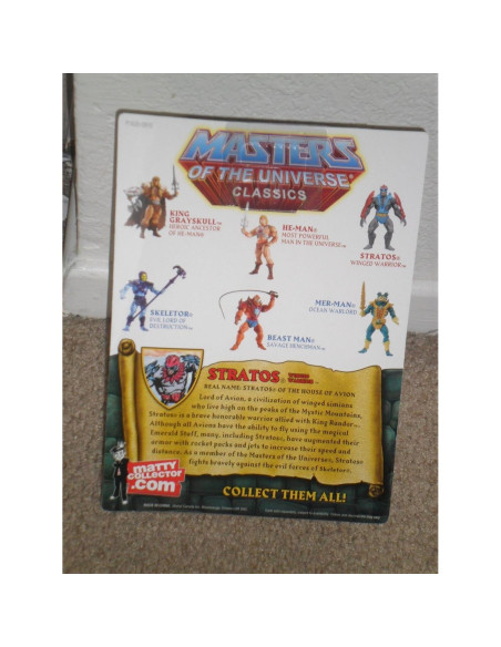 Figura de Acción He-Man Stratos Mattel 17.1 cm con Alas