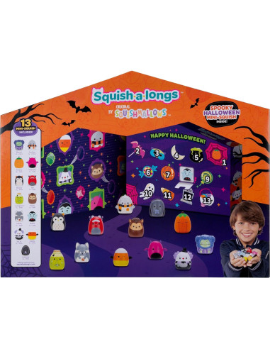 Calendario de Cuenta Regresiva Halloween Squish-a-longs 13 Mini-Squish