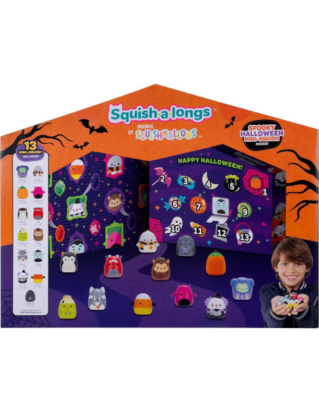 Calendario de Cuenta Regresiva Halloween Squish-a-longs 13 Mini-Squish