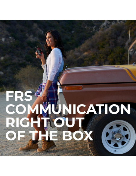 Walkie Talkies Midland LXT500VP3, 22 Canales, Rango 24 Millas