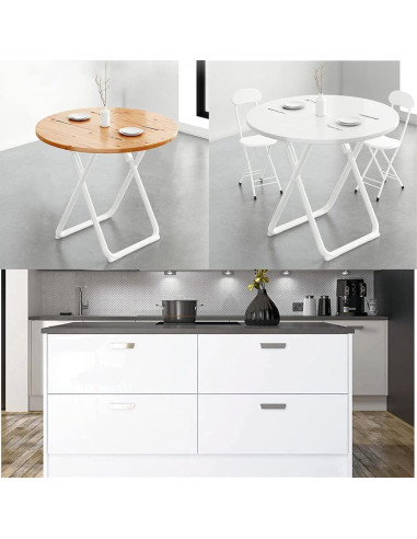 Papel Tapiz Autoadhesivo Removible tiltil Blanco Brillante 0.8 m