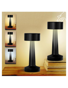 Lámpara de Mesa Inalámbrica Bell+Howell LED Recargable 22.8cm