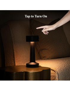 Lámpara de Mesa Inalámbrica Bell+Howell LED Recargable 22.8cm 2