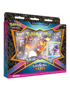 Colección de Pines de Fiesta Loca Pokémon TCG 2019 - 4 Pines y 3 Paquetes
