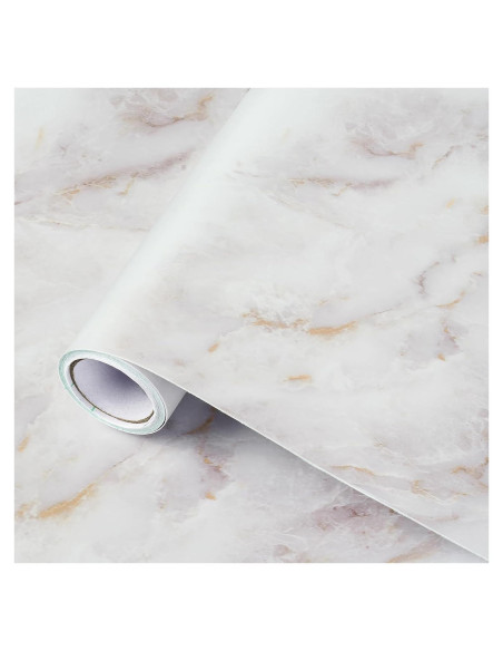 Papel de Contacto de Mármol Mate Rabbitgoo 30x200 cm