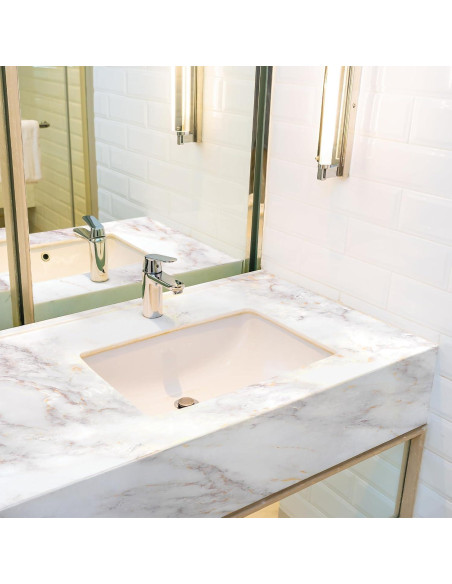 Papel de Contacto de Mármol Mate Rabbitgoo 30x200 cm