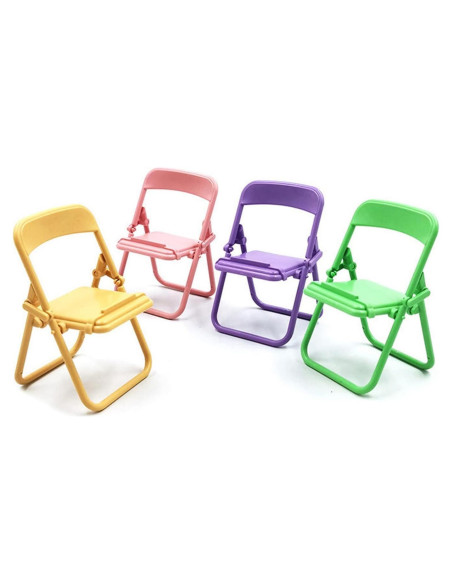 Set de 5 Mini Sillas Plegables BWESOO para Casa de Muñecas