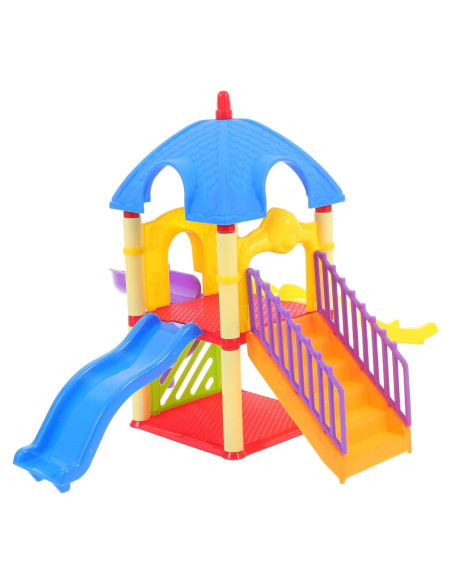 Juego de Casa de Muñecas Toyvian Parque Infantil Miniatura