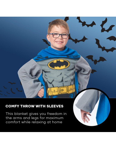 Manta Ponible Juvenil Northwest Gris 121.92x121.92 cm