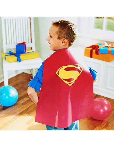 Suministros de Fiesta de Cumpleaños Superman - 16 Platos, Vasos, Invitaciones