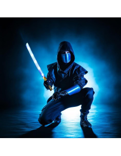 Espada Ninja LED 2 Mangos con Sonidos - Juguete para Mayores de 15 Años 2