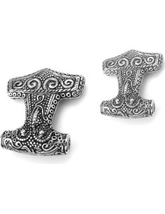 Collar de Péndulo Pesado PAURO Acero Inoxidable Gótico 3.5x3cm 2