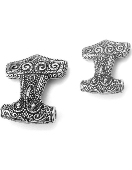 Collar de Péndulo Pesado PAURO Acero Inoxidable Gótico 3.5x3cm