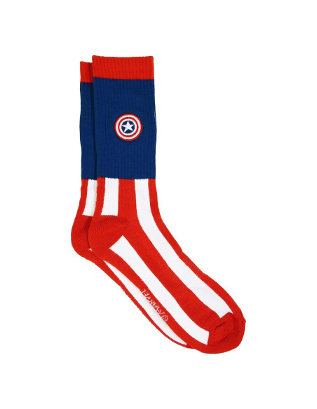 Calcetines deportivos Marvel Capitán América - Unisex Adulto