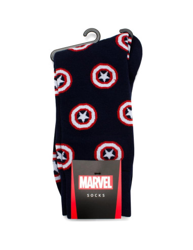 Calcetines de vestir Capitán América para hombres - Talla única