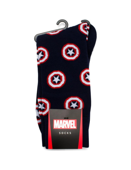 Calcetines de vestir Capitán América para hombres - Talla única