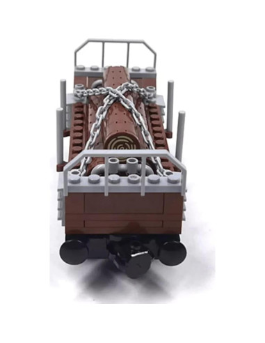 Set de Bloques de Construcción Carreta de Ferrocarril General Jim 180 Piezas