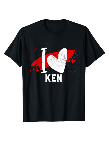 Camiseta Humorística Me Encanta KEN - AKOKAY