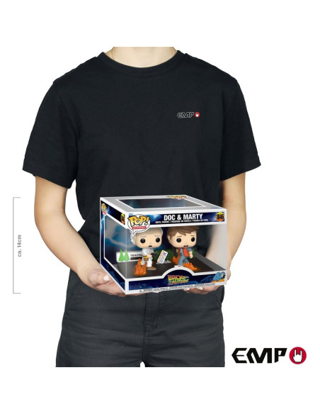 Funko Pop! Regreso al Futuro - Doc y Marty - Figura 12.2 cm