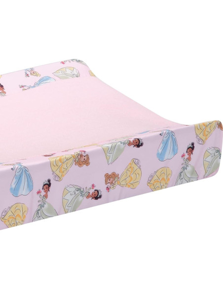 Funda de Cambiador Disney Princesas 81.3x40.6 cm Rosa