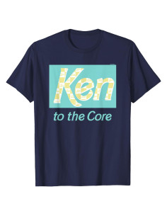 Camiseta de Cuadro Pastel Barbie Ken - Licencia Oficial