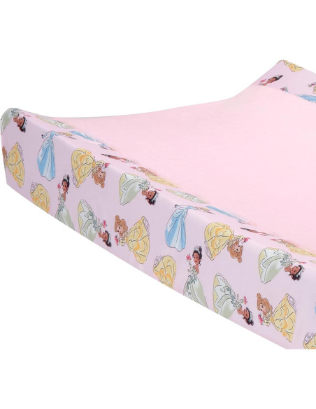 Funda de Cambiador Disney Princesas 81.3x40.6 cm Rosa