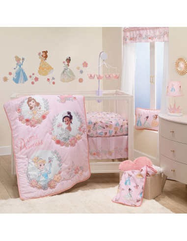 Funda de Cambiador Disney Princesas 81.3x40.6 cm Rosa