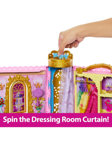 Juego de Armario Princesa Disney Mattel Aurora 61 cm 25 Accesorios