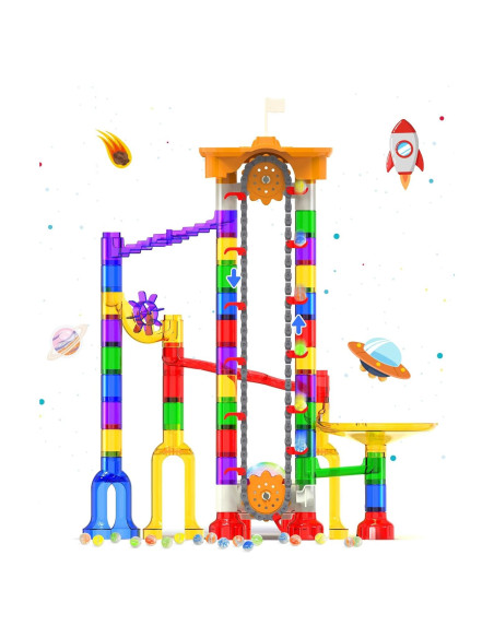 Carrera de Canicas Motorizada Shantou Nai De - Juguete STEM 153 Piezas
