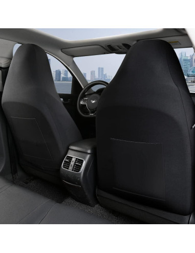 Funda de Asiento Delantero GIANT PANDA Beige Universal Cuero