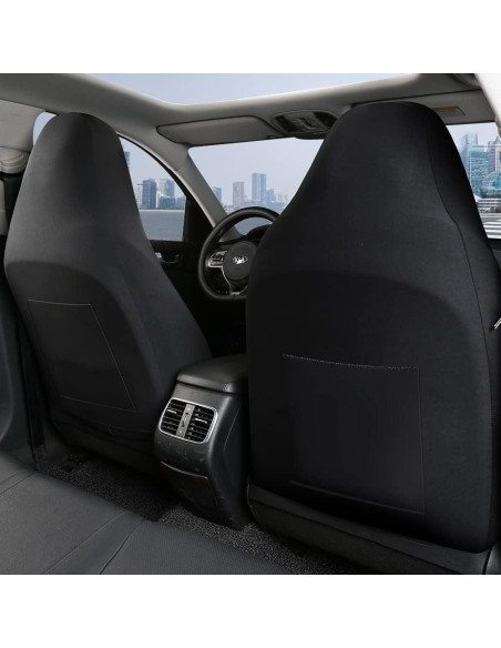 Funda de Asiento Delantero GIANT PANDA Beige Universal Cuero