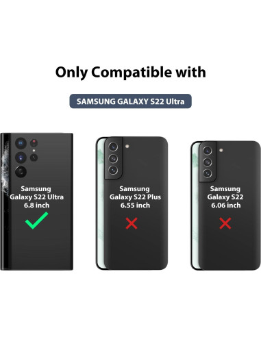 Funda de Cartera Nillkin para Samsung Galaxy S22 Ultra 2022