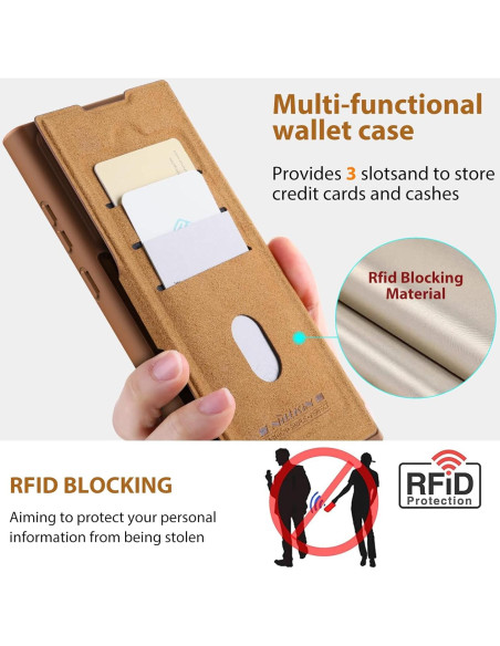 Funda de Cartera Nillkin para Samsung Galaxy S22 Ultra 2022