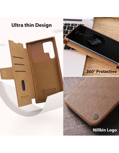 Funda de Cartera Nillkin para Samsung Galaxy S22 Ultra 2022