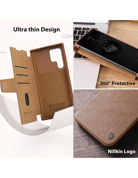 Funda de Cartera Nillkin para Samsung Galaxy S22 Ultra 2022