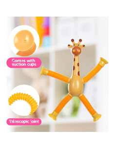 Juguete Sensorial Telescópico Jirafa Ainiv - 4 Piezas 2