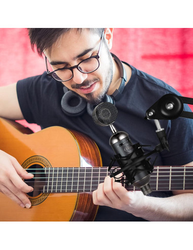 Soporte de micrófono Boseen WSF-01 con amortiguación 43-47mm