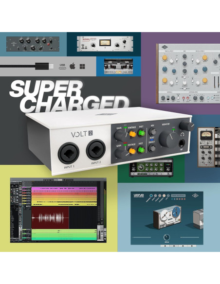 Interfaz de Audio USB Universal Audio Volt 2 2-in/2-out
