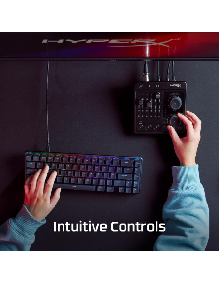 Mezclador de Audio HyperX - USB 3 Pistas 24-bit/96kHz