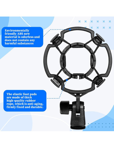 Soporte de Amortiguación Universal para Micrófono Alrhso 42-46mm