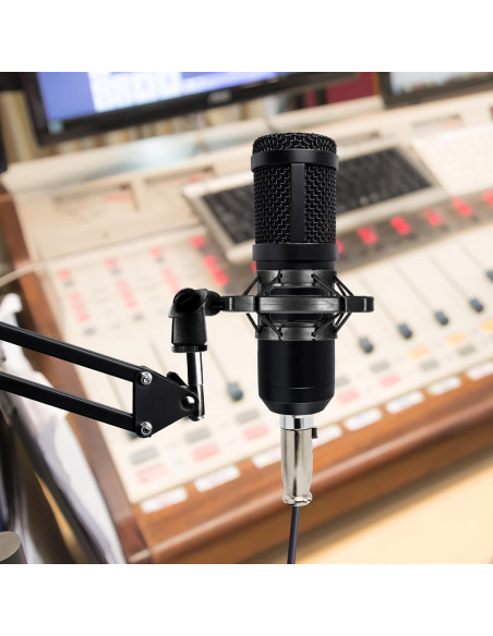 Soporte de Amortiguación Universal para Micrófono Alrhso 42-46mm Soporte de Amortiguación Universal para Micrófono Alrhso 42-46mm