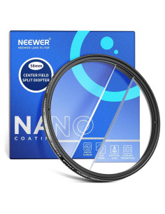 Filtro de Diámetro Dividido NEEWER 58mm para Cámara - Efecto Refracción