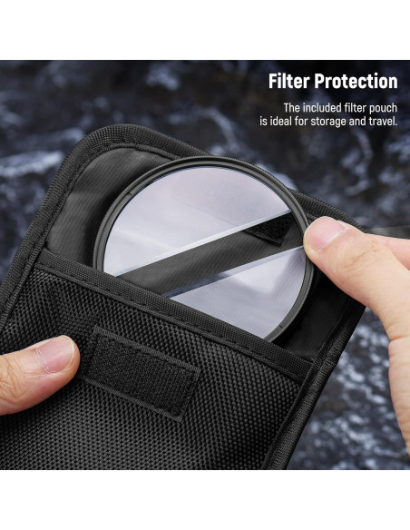 Filtro de Diámetro Dividido NEEWER 58mm para Cámara - Efecto Refracción Filtro de Diámetro Dividido NEEWER 58mm para Cámara - Efecto Refracción