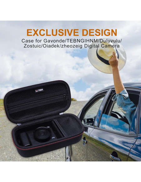 Funda Digital 4K L LTGEM para Cámara VJIANGER/YIGLLO - Negro