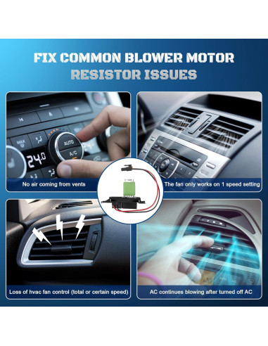 Resistor de Motor de Ventilador HVAC A-NAFTULY 89019100